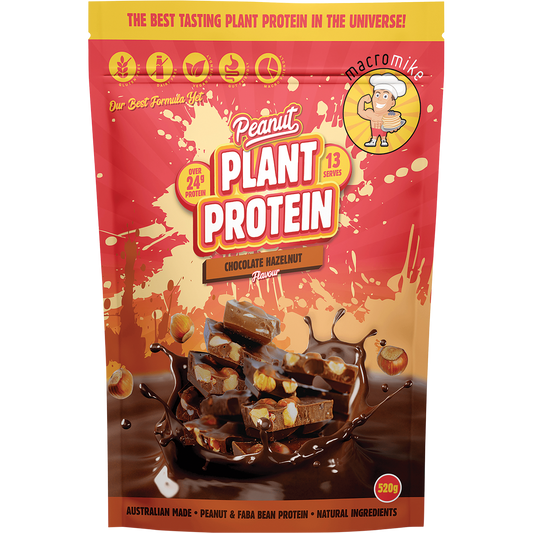 MACRO MIKE Peanut Plant Protein Chocolate Hazelnut