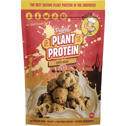 MACRO MIKE Peanut Plant Protein Cookie Dough 1 x 520g