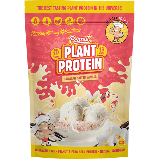 MACRO MIKE Peanut Plant Protein Hawaiian Salted Vanilla