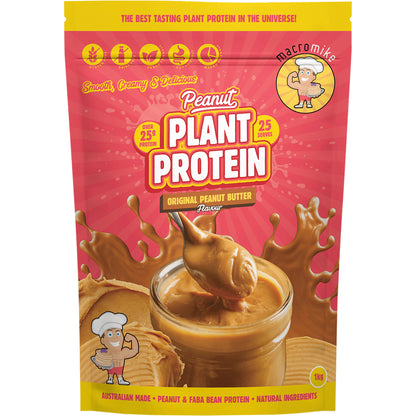 MACRO MIKE Peanut Plant Protein Original Peanut Butter 1 x 1kg