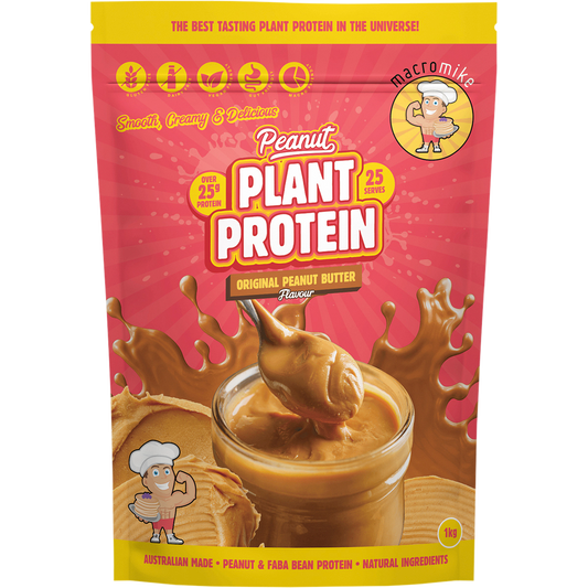 MACRO MIKE Peanut Plant Protein Original Peanut Butter