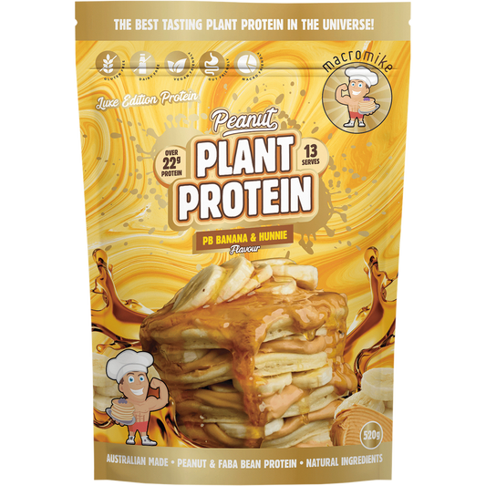 MACRO MIKE Peanut Plant Protein PB Banana & Hunnie