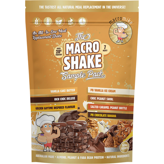 MACRO MIKE The Macro Shake Meal Replacement Sample Pack