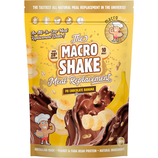 MACRO MIKE The Macro Shake Meal Replacement PB Chocolate Banana