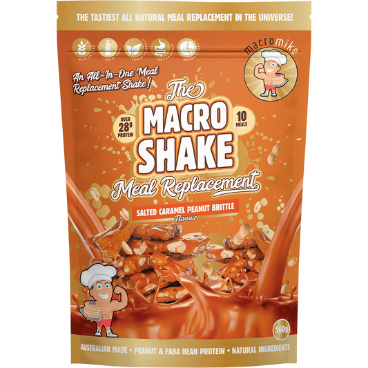 MACRO MIKE The Macro Shake Meal Replacement Salted Caramel Peanut