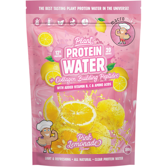 MACRO MIKE Plant Protein Water Pink Lemonade