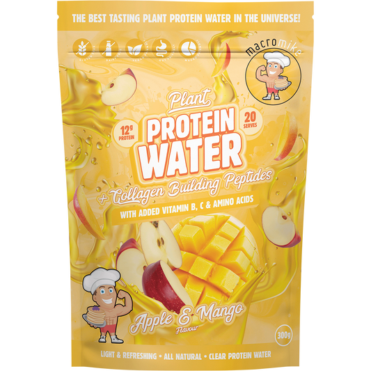 MACRO MIKE Plant Protein Water Apple & Mango
