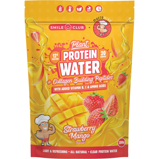 MACRO MIKE Plant Protein Water Strawberry Mango