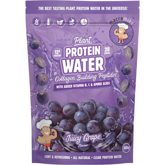 MACRO MIKE Plant Protein Water Juicy Grape