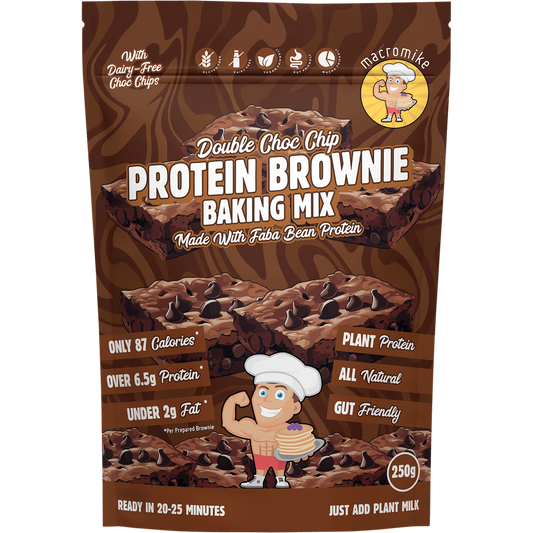 MACRO MIKE Protein Brownie Baking Mix Double Choc