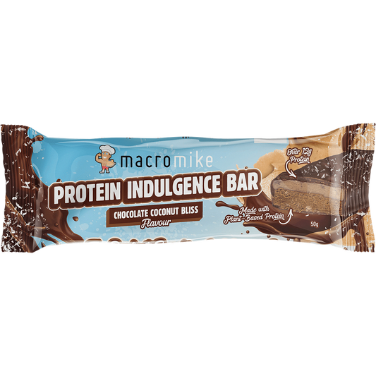 MACRO MIKE Protein Indulgence Bar Chocolate Coconut Bliss - Box of 12