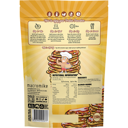 MACRO MIKE Protein Pancake Baking Mix Original
