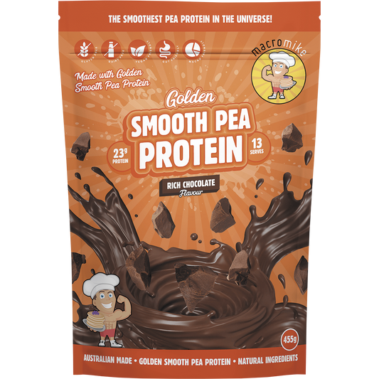 MACRO MIKE Golden Smooth Pea Protein Rich Chocolate