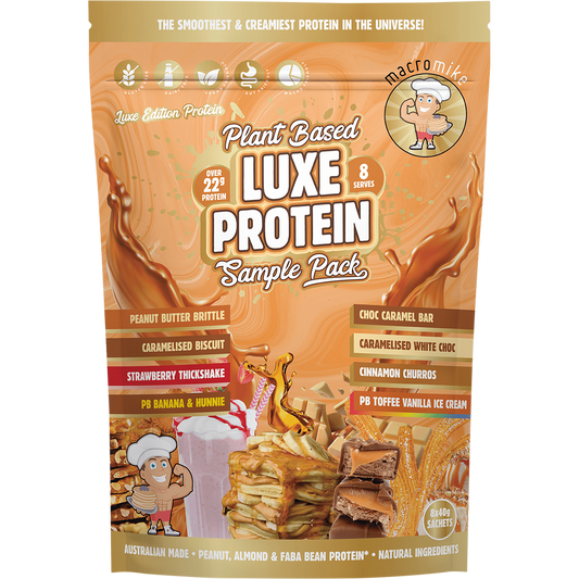 MACRO MIKE Plant Based Luxe Protein Sample Pack