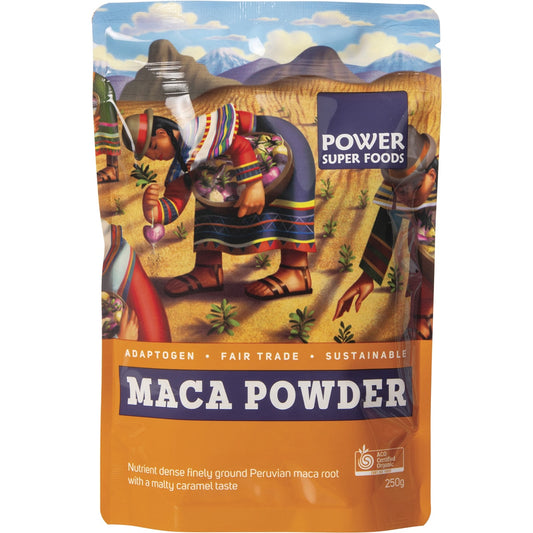 POWER SUPER FOODS Maca Powder Certified Organic 1 x 250g