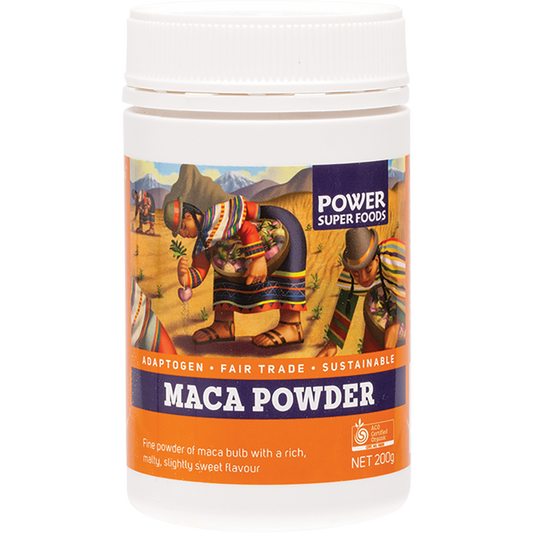 Power Super Foods Maca Powder Tub Certified Organic