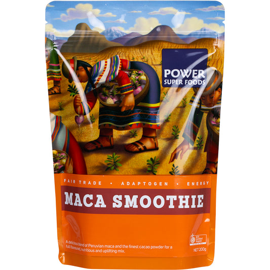 POWER SUPER FOODS Maca Smoothie Maca & Cacao Certified Organic 1 x 200g