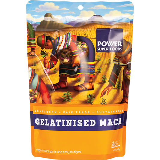 Power Super Foods Gelatinised Maca Certified Organic