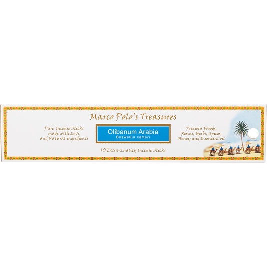 Marco Polo's Treasures Incense Sticks Olibanum Arabia