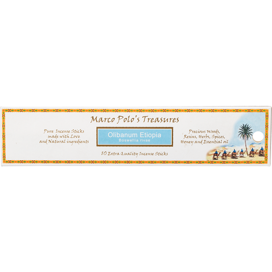 Marco Polo's Treasures Incense Sticks Olibanum Etiopia