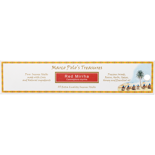 Marco Polo's Treasures Incense Sticks Red Mirrha