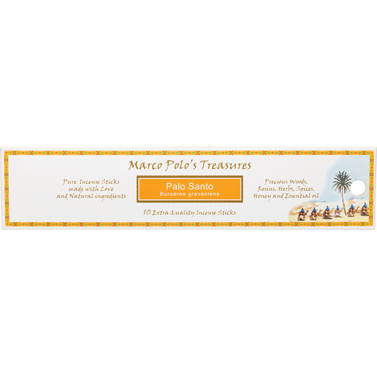 Marco Polo's Treasures Incense Sticks Palo Santo