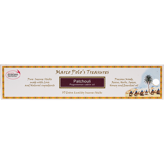 Marco Polo's Treasures Incense Sticks Patchouli