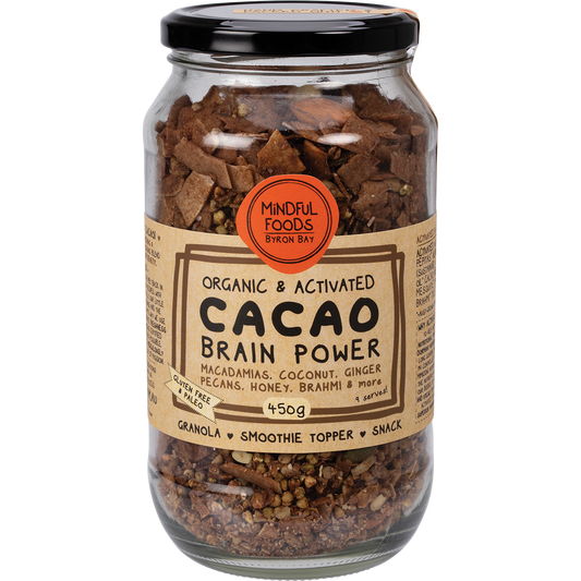 Mindful Foods Cacao Brain Power Granola Organic & Activated