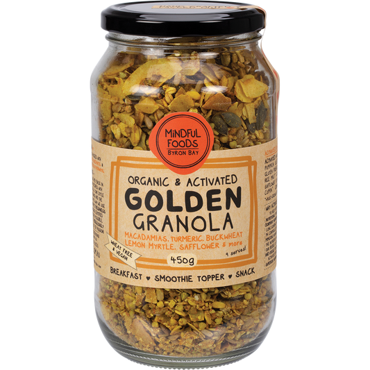 Mindful Foods Golden Granola Organic & Activated