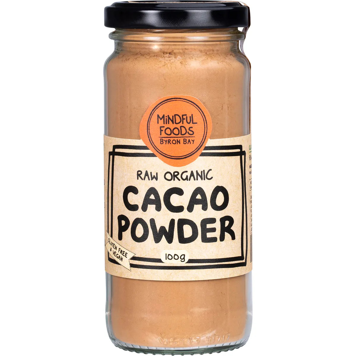 MINDFUL FOODS Cacao Powder Raw Organic 1 x 100g