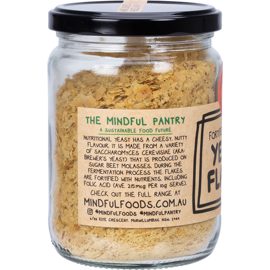 Mindful Foods Yeast Flakes Fortified & Toasted