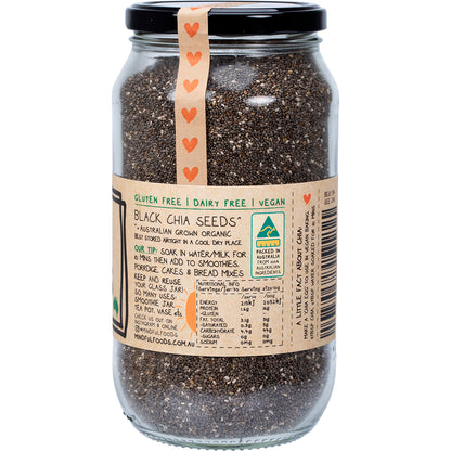 MINDFUL FOODS Chia Seeds Organic 1 x 750g
