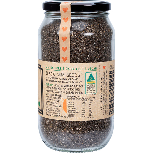 MINDFUL FOODS Chia Seeds Organic 1 x 750g