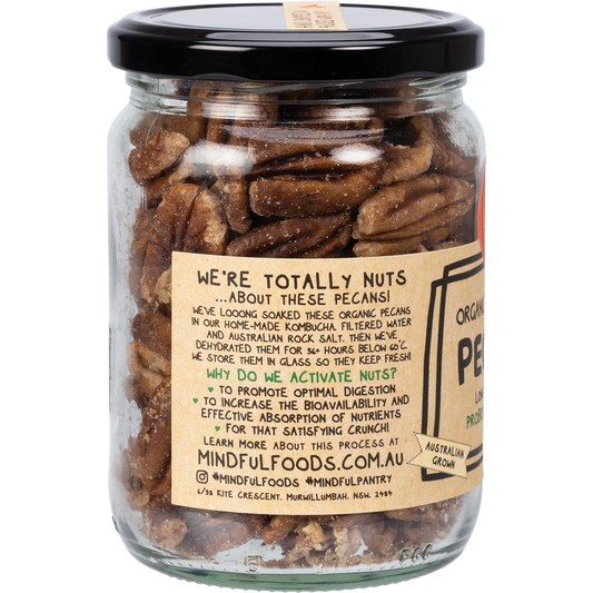 Mindful Foods Pecans Organic & Activated