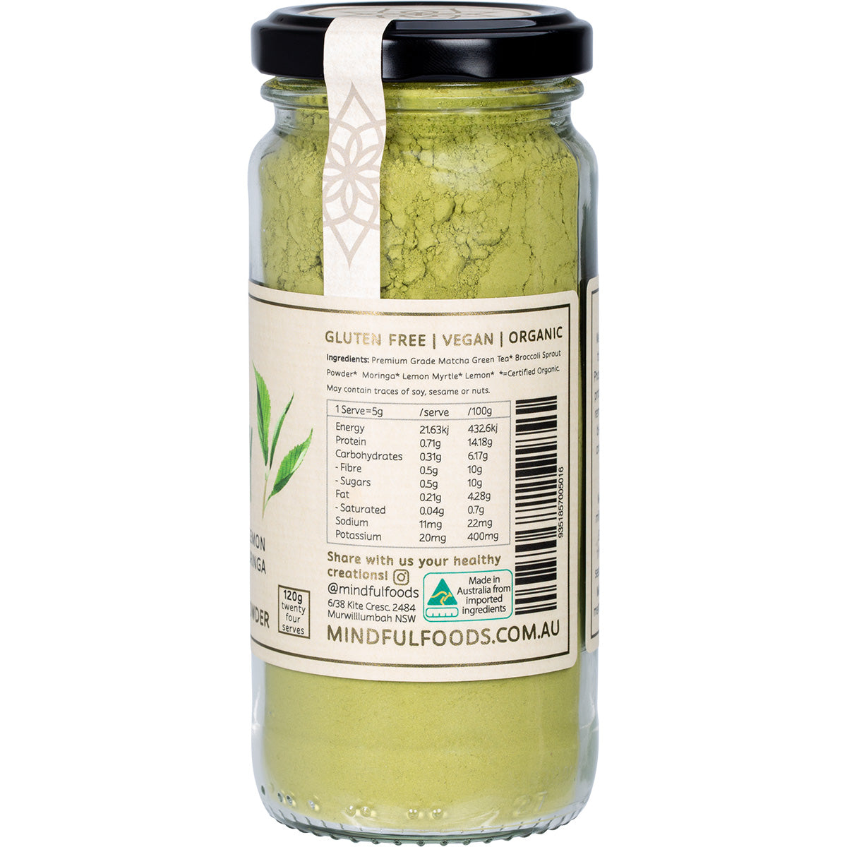 MINDFUL FOODS Stardust Detoxify Organic Nutrient Powder 1 x 120g