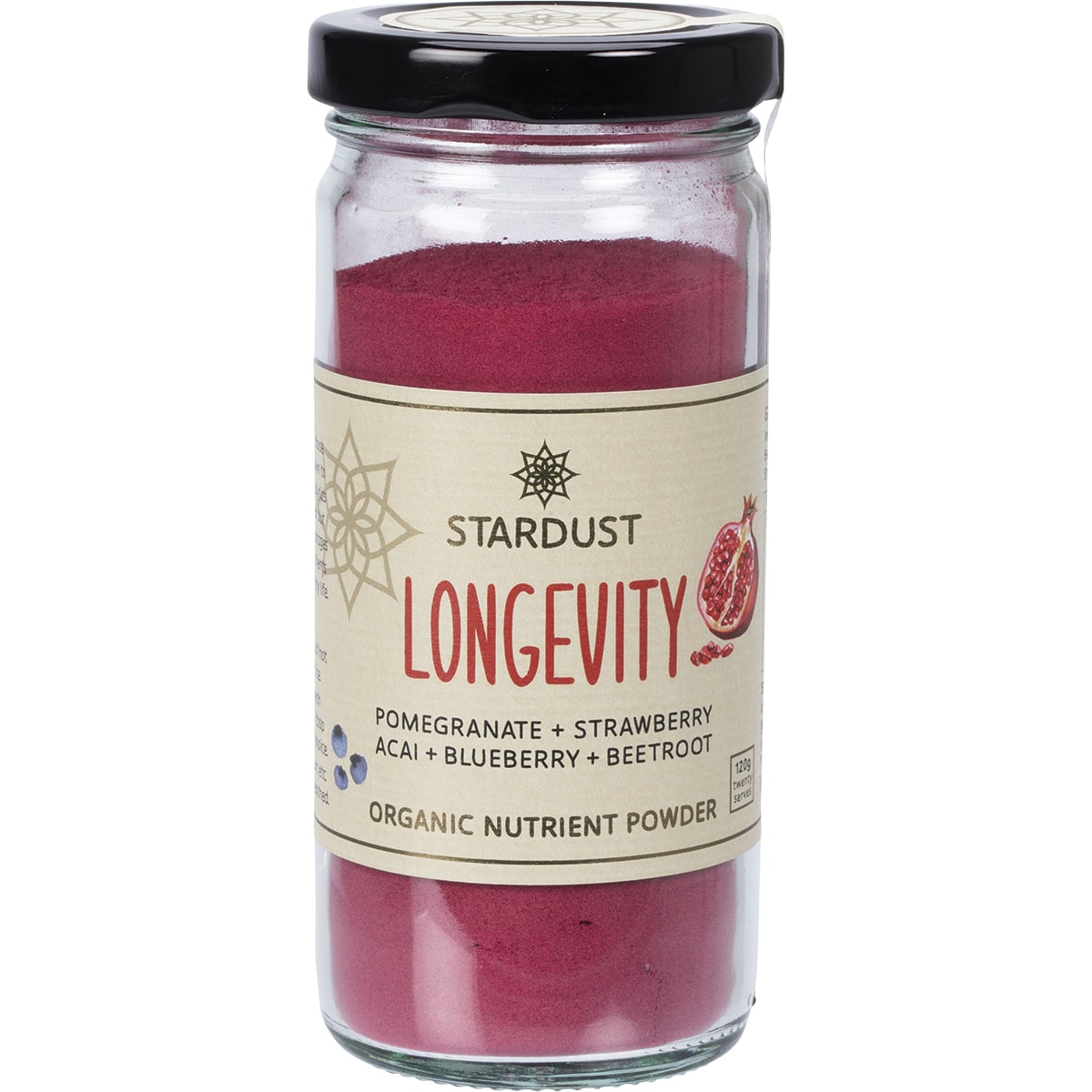 MINDFUL FOODS Stardust Longevity Organic Nutrient Powder 1 x 120g