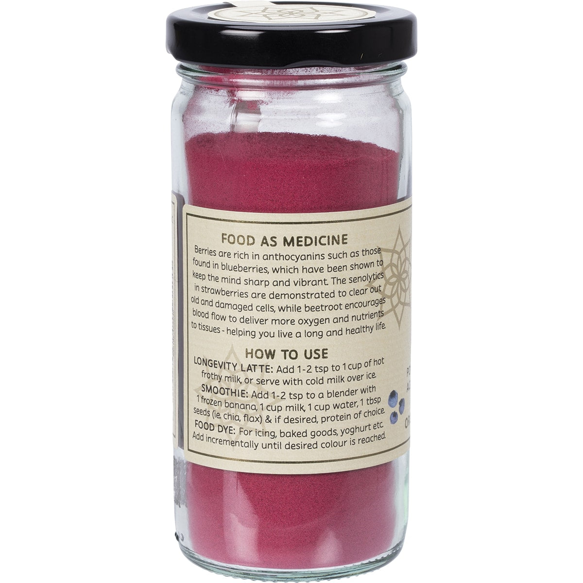 MINDFUL FOODS Stardust Longevity Organic Nutrient Powder 1 x 120g