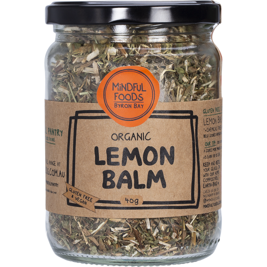 Mindful Foods Lemon Balm Organic
