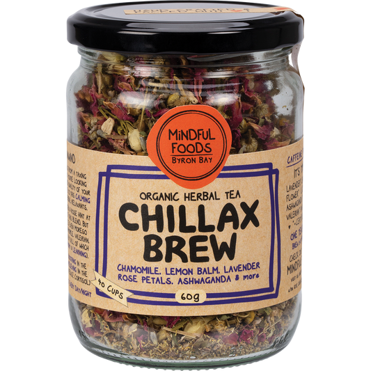 Mindful Foods Chillax Brew Organic Herbal Tea