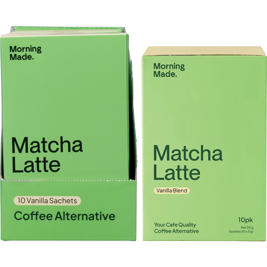 Morning Made Vanilla Matcha Latte Sachets