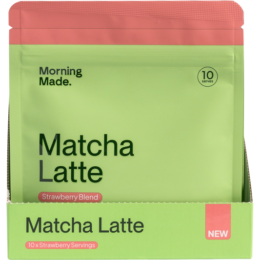 Morning Made Strawberry Matcha Latte
