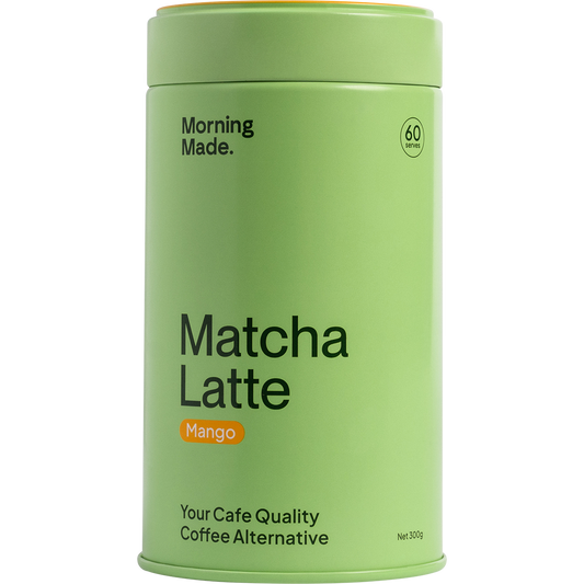 Morning Made Mango Matcha Latte