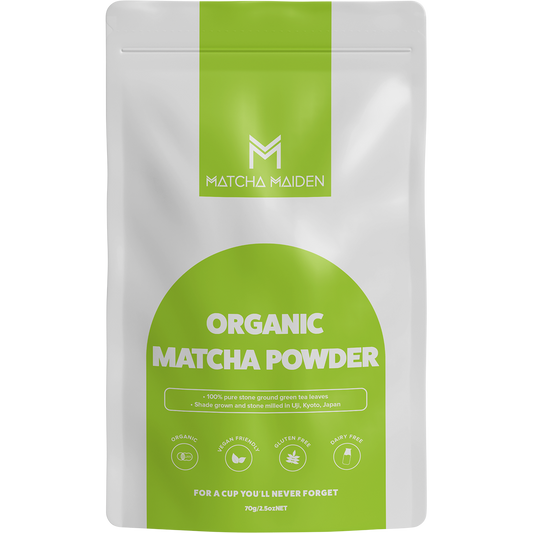 Matcha Maiden Matcha Green Tea Powder 100% Pure Stone Ground