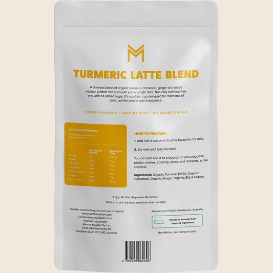 Matcha Maiden Golden Grind Turmeric Latte Blend