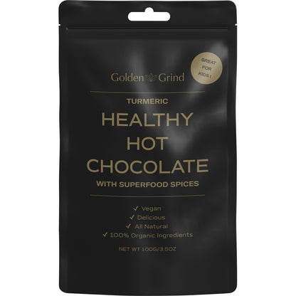 MATCHA MAIDEN Golden Grind Healthy Turmeric Hot Chocolate Blend 1 x 100g