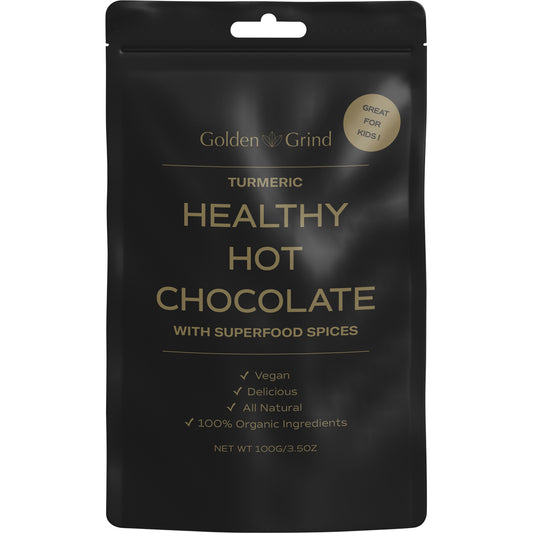 MATCHA MAIDEN Golden Grind Healthy Turmeric Hot Chocolate Blend 1 x 100g