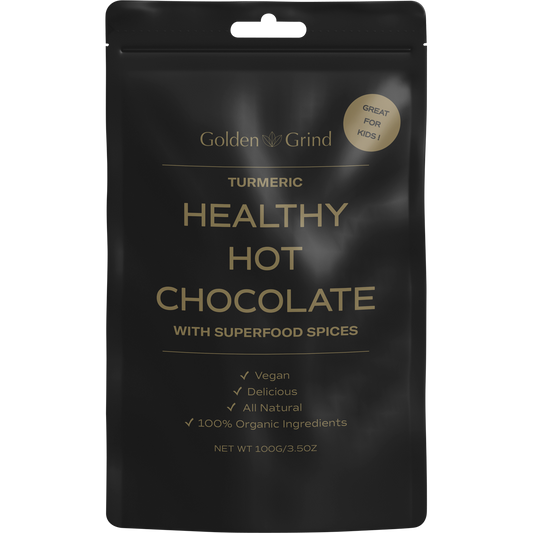 Matcha Maiden Golden Grind Healthy Turmeric Hot Chocolate Blend