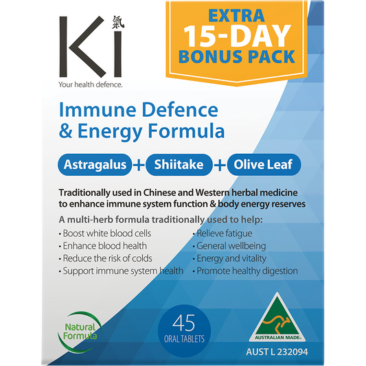 Martin & Pleasance Ki Immune Defence & Energy 45 Tabs