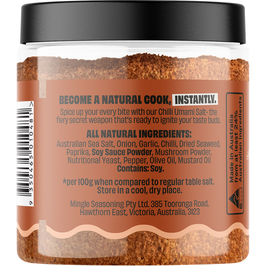 Mingle Chilli Umami Seasoned Salts