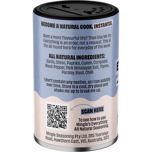 Mingle Use Me On Everything All Natural Seasoning 5 x